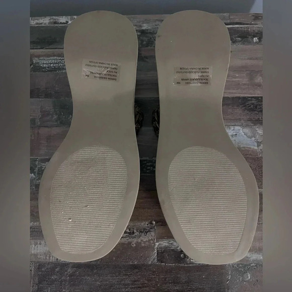 Steve Madden Copper Rhinestone Danya Platform Slide Women Size 9 - Picture 6 of 6